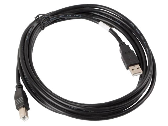 Кабел Lanberg  USB-A (M) -> USB-B (M) 2.0 cable 3m, black