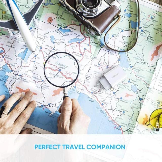 Бързо зарядно Ugreen Fast Charger Wall - QC, PD3.0 Type-C, 20W CD137 White - 60450