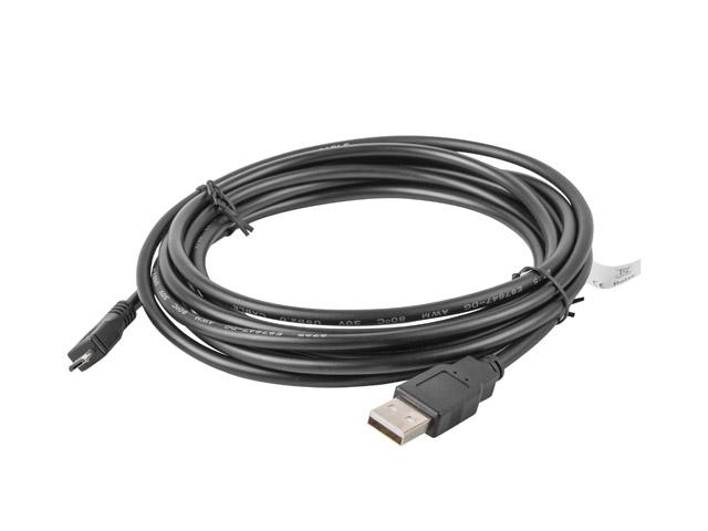 Кабел Lanberg USB MICRO-B (M)  ->  USB-A (M) 2.0 cable, 3m, black