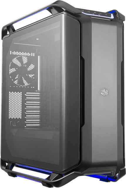 Кутия Cooler Master Cosmos C700P Black Edition, 4x USB 3.0, 1x USB 3.1 Type-C, 1x 3.5mm Audio Jack, 1x 3.5mm Mic Jack, Extended ATX