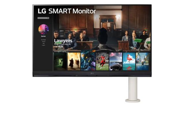 Монитор LG 32SQ780S-W, 31.5" (80.01cm), VA панел, 65Hz, 4K/UHD, 5ms, 3000:1, 350cd/m2, HDMI, USB-C, Bluetooth