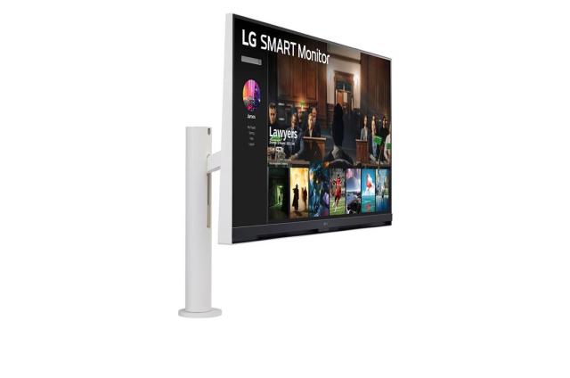 Монитор LG 32SQ780S-W, 31.5" (80.01cm), VA панел, 65Hz, 4K/UHD, 5ms, 3000:1, 350cd/m2, HDMI, USB-C, Bluetooth