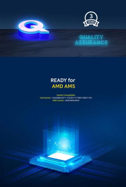 Охладител за процесор Zalman Water Cooling ALPHA 28 BLACK, Addressable RGB, LGA1700/AM5