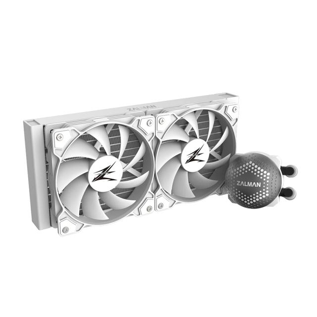 Охладител за процесор Zalman Water Cooling ALPHA 24 WHITE, Addressable RGB, LGA1700/AM5