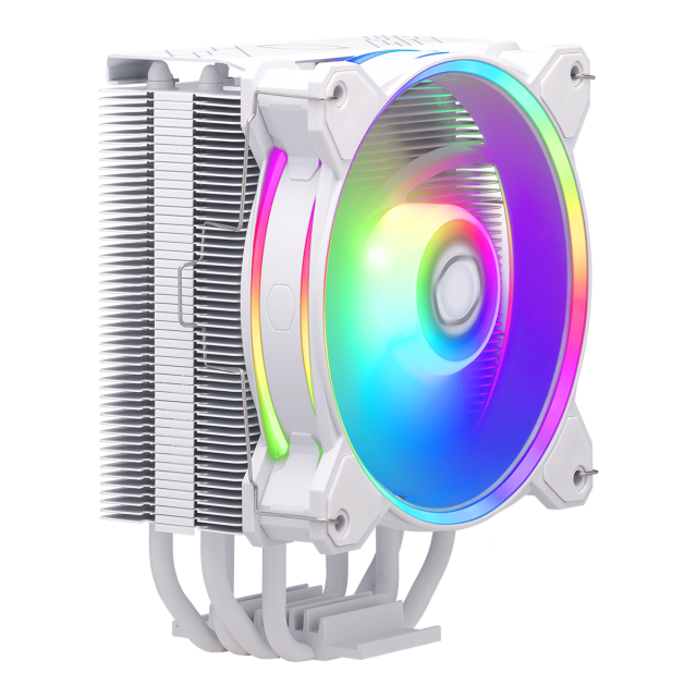 Охладител за процесор Cooler Master Hyper 212 HALO White Edition, AMD/INTEL, 4-Pin (PWM)