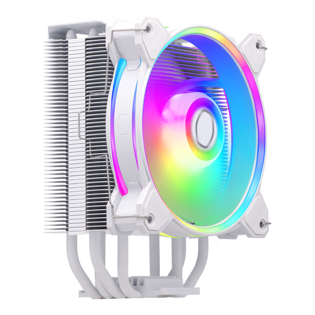 Охладител за процесор Cooler Master Hyper 212 HALO White Edition, AMD/INTEL, 4-Pin (PWM)