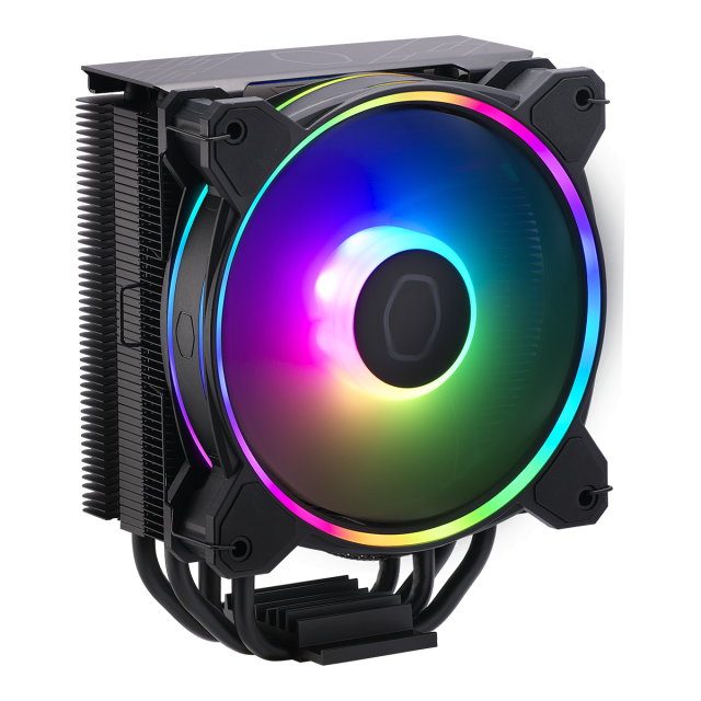 Охладител за процесор Cooler Master Hyper 212 HALO Black Edition, AMD/INTEL, 4-Pin (PWM) 