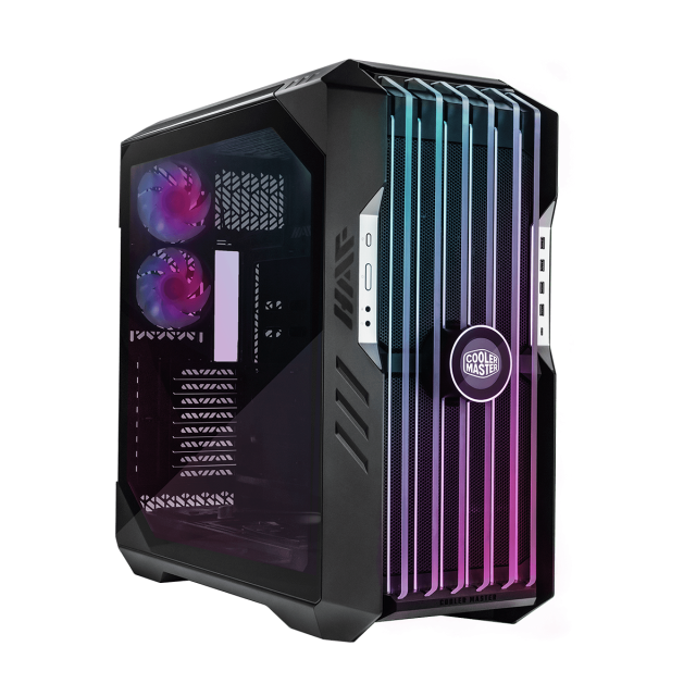 Кутия Cooler Master HAF 700 EVO Black ARGB, 1x USB 3.2 Gen 2 Type C, 4x USB 3.2, 1x 3.5mm 4 Poles Audio Jack, 1x 3.5mm Mic Jack, E-ATX