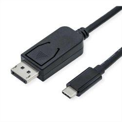 Кабел ADAPTER USB TYPE-C TO DP V1.4 M/M 8K, 2M