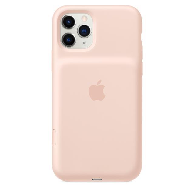 Калъф Apple iPhone 11 Pro Smart Battery Case with Wireless Charging - Pink Sand