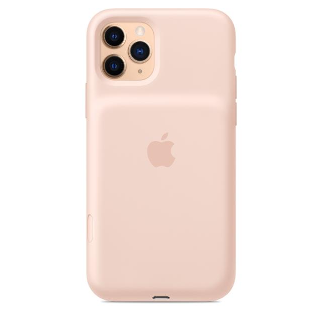 Калъф Apple iPhone 11 Pro Smart Battery Case with Wireless Charging - Pink Sand