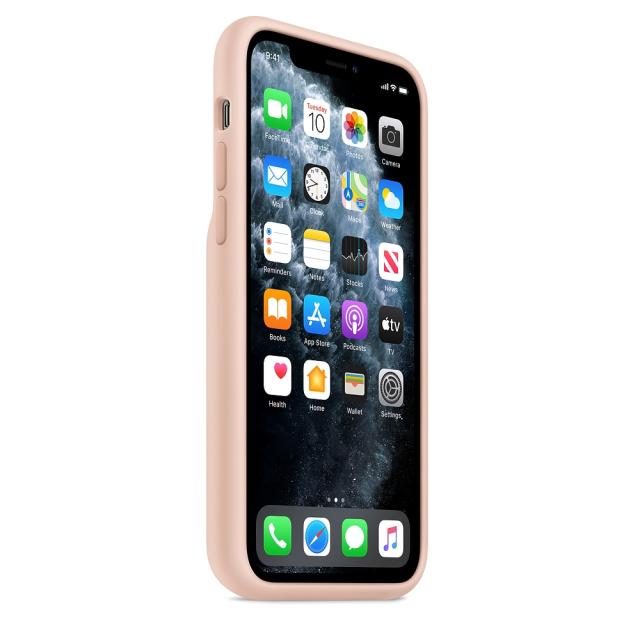 Калъф Apple iPhone 11 Pro Smart Battery Case with Wireless Charging - Pink Sand