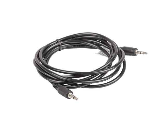 Кабел Lanberg mini jack 3.5mm M/M 3 pin cable 2m, black