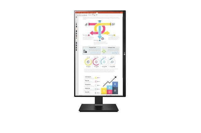 Монитор LG 24QP750P-B, 23,8" IPS, 5ms (GtG at Faster), 60z, 300 cd/m2, 2560 x 1440, Flicker Safe, Black Stabilizer, AMD FreeSync, HDMI, DP, USB-Type-C