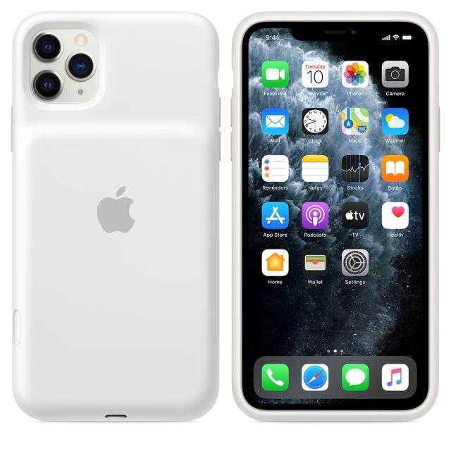 Калъф Apple iPhone 11 Pro Max Smart Battery Case with Wireless Charging - White
