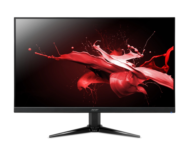 Монитор Acer NITRO QG221QHBII 21.5" (54.61 cm) , VA FHD LED панел, 100 Hz, 1ms VRB, 250 cd/m2, VGA, HDMI