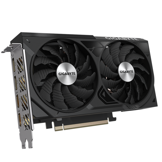 Видео карта GIGABYTE GeForce RTX 4060 TI WINDFORCE OC 8GB GDDR6, 128-bit, 2xHDMI, 2xDP