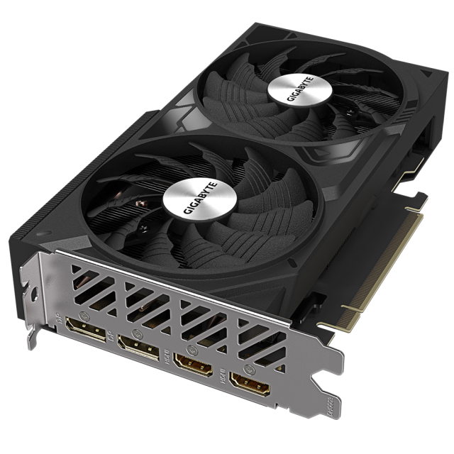 Видео карта GIGABYTE GeForce RTX 4060 TI WINDFORCE OC 8GB GDDR6, 128-bit, 2xHDMI, 2xDP