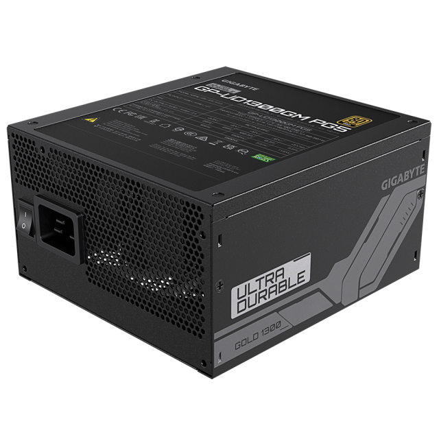 Захранване Gigabyte UD1300GM PG5, 1300W, 80+ GOLD, Modular, PCIe 5.0 Ready