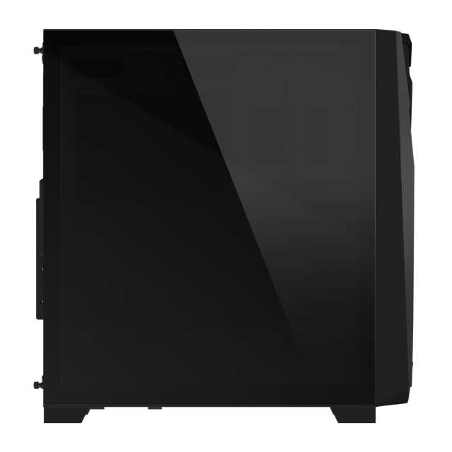 Кутия Gigabyte C301 Black, Tempered Glass, Mid-Tower, RGB Fusion, USB 3.1 Gen2 Type-C x1, USB 3.0 x2, Audio In, E-ATX