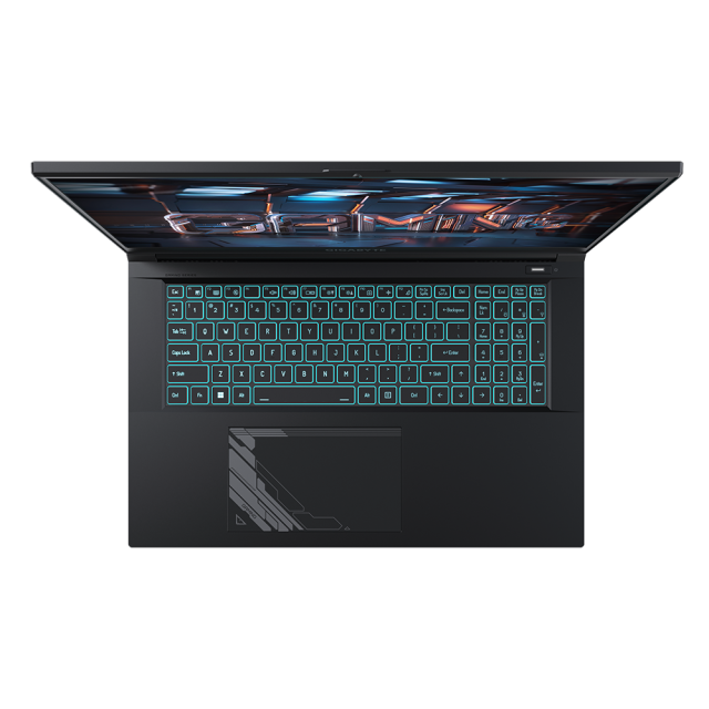 Лаптоп GIGABYTE G7 KF (12-ядрен) Intel Core i5-12500H 2.5/4.5GHz, 17.3" (43.94 cm) IPS, FHD 144Hz, 2x8GB DDR4, 512GB SSD Gen4, nVIDIA RTX 4060 8GB GDDR6