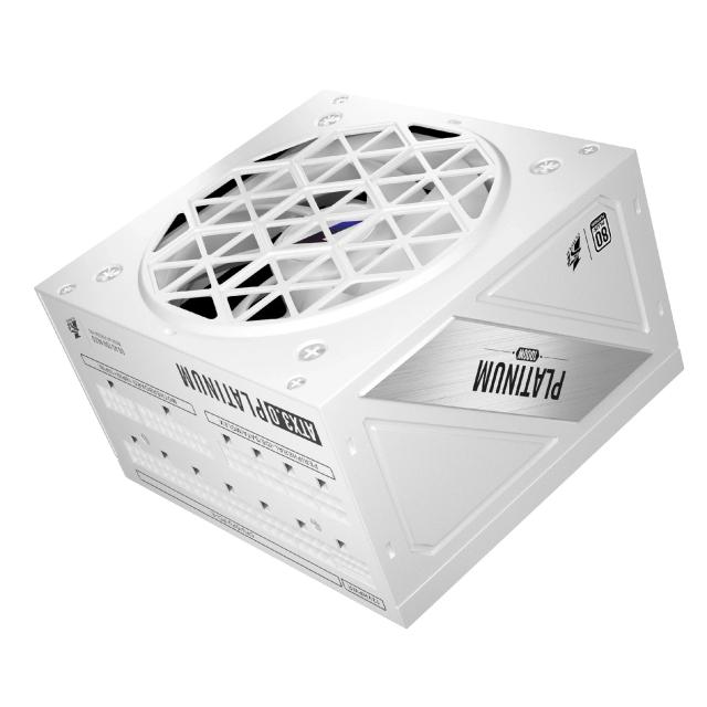 Захранване 1stPlayer NGDP1000, 1000W 80 Plus Platinum, PCIe Gen5, ATX 3.0, Бяло