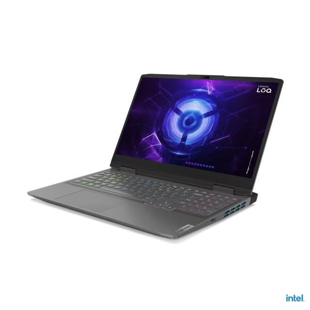 Лаптоп Lenovo LOQ 15IRH8, (8-ядрен) Intel Core i5-12450H (1.5/4.4GHz, 12M), 15.6'' (39.62 cm) Full HD, NVIDIA RTX 2050 4GB GDDR6, 16GB DDR5, 512 GB SSD