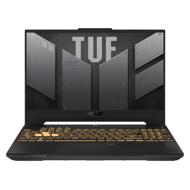Лаптоп ASUS TUF GAMING F15 FX507ZV4-HQ039W, (14-ядрен) Intel Core i7-12700H 3.5 Ghz, (8M Cache, up to 4.7 GHz) 15.6'' (39.62 cm) WQHD 165HZ, 16GB DDR4, 512GB SSD, NVIDIA GeForce RTX 4060 8GB GDDR6, Windows 11 Home