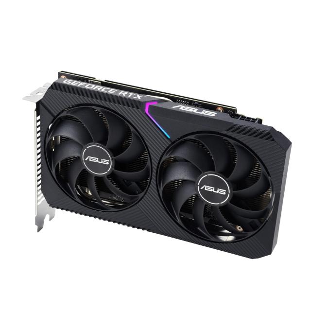 Видеокарта ASUS Dual GeForce RTX 3050 V2 OC Edition 8GB GDDR6, 128-bit, DVI, HDMI, DP