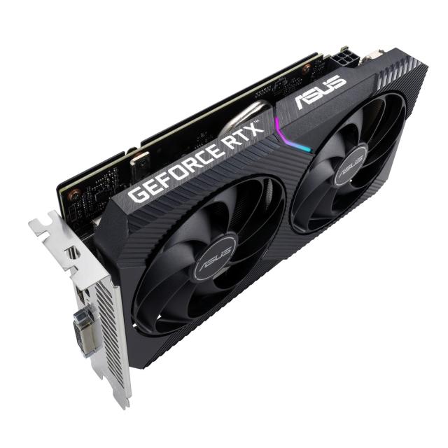 Видеокарта ASUS Dual GeForce RTX 3050 V2 OC Edition 8GB GDDR6, 128-bit, DVI, HDMI, DP