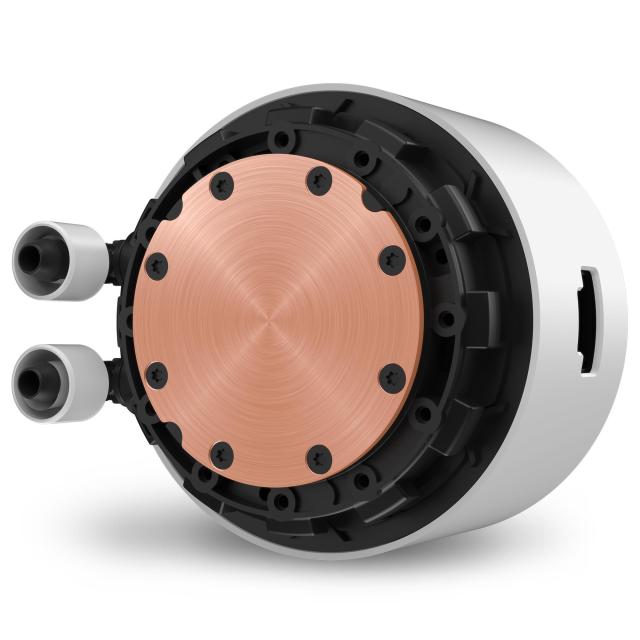 Охладител за процесор NZXT Kraken Elite RGB 280 White, Customizable LCD Display, AMD/INTEL