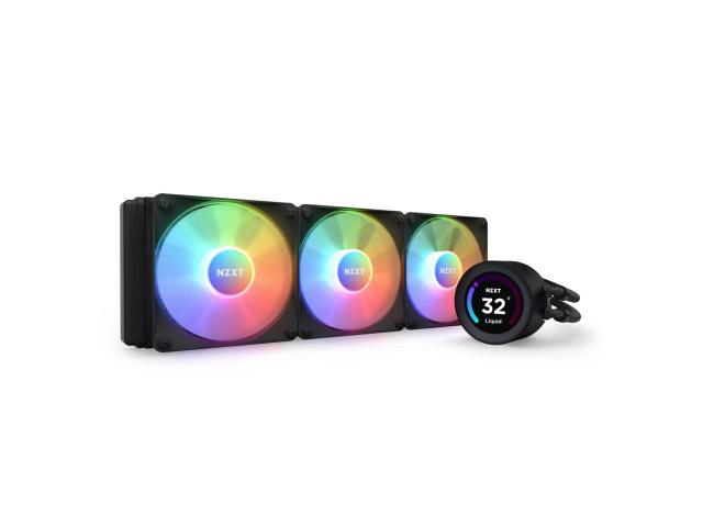 Охладител за процесор NZXT Kraken Elite 360 RGB Black, LCD Display, AMD/INTEL