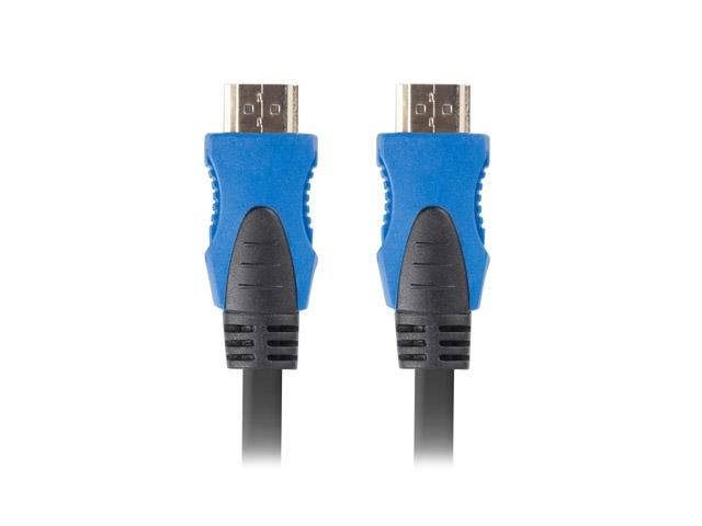 Кабел Lanberg HDMI M/M V2.0 cable 4K 15m CU, black