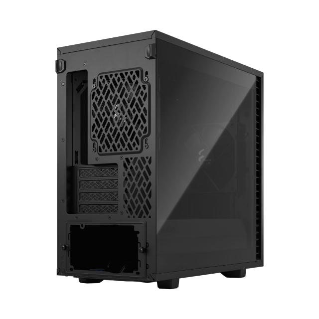 Кутия Fractal Design Define 7 Mini Tempered Glass Case, 1x USB 3.1 Gen 2 Type-C, 2x USB 3.0, 2x USB 2.0, Audio, Black, mATX