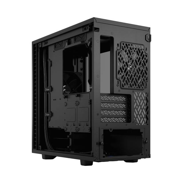 Кутия Fractal Design Define 7 Mini Tempered Glass Case, 1x USB 3.1 Gen 2 Type-C, 2x USB 3.0, 2x USB 2.0, Audio, Black, mATX