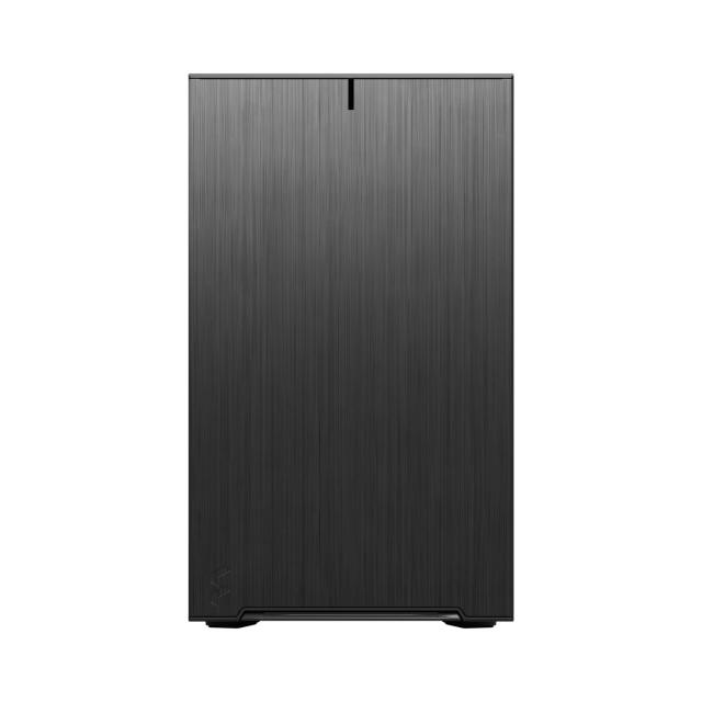 Кутия Fractal Design Define 7  NANO SOLID, 1x USB 3.1 Gen 2 Type-C, 2x USB 3.0, 2x USB 2.0, Audio, Black, mATX