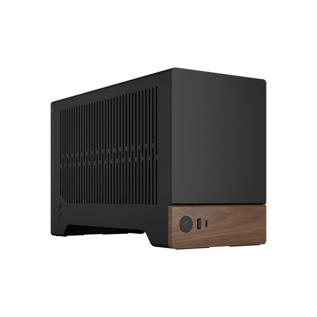 Кутия Fractal Design TERRA GRAPHITE, 1x USB Type-C, 1x USB 3.0, mITX