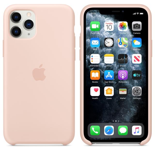 Калъф Apple iPhone 11 Pro Silicone Case - Pink Sand
