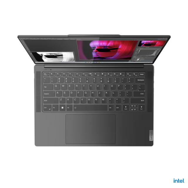 Лаптоп Lenovo LENOVO YOGA 9 PRO 14IRP8, (14-ядрен) Intel Core i9-13905H 2.6/5.4GHz, 24MB, 14.5" (36.83 cm) MiniLED Touch, 32GB LPDDR5x, 1TB SSD M.2 PCIe4.0, NVIDIA GeForce RTX 4060 8GB, Windows 11 Home