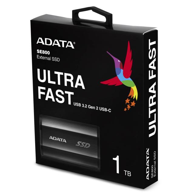 Външен SSD ADATA EXT SSD SE800 1T BK U3.2