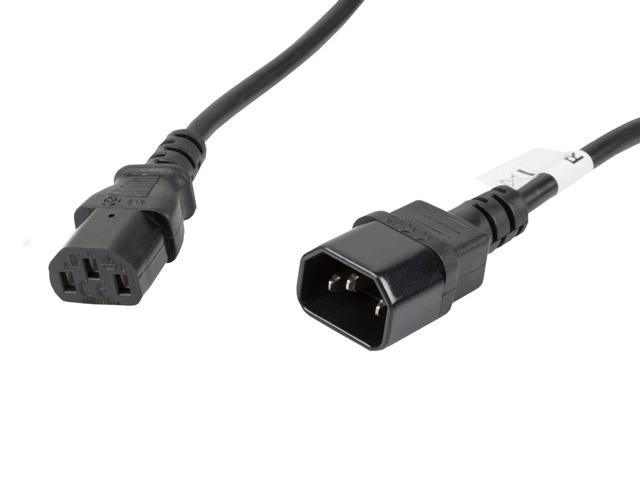 Кабел Lanberg extension power supply cable IEC 320 C13 -> C14 5m VDE, black