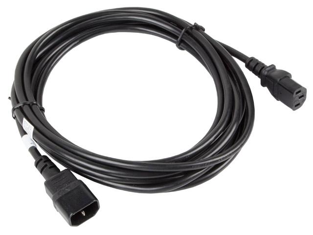 Кабел Lanberg extension power supply cable IEC 320 C13 -> C14 5m VDE, black