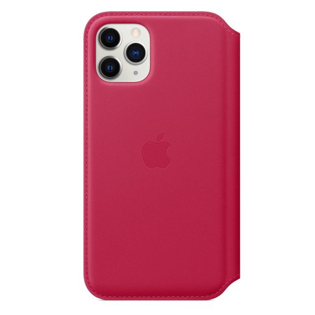 Калъф Apple iPhone 11 Pro Leather Folio - Raspberry (Seasonal Spring2020)