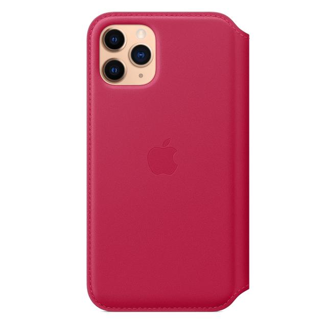 Калъф Apple iPhone 11 Pro Leather Folio - Raspberry (Seasonal Spring2020)