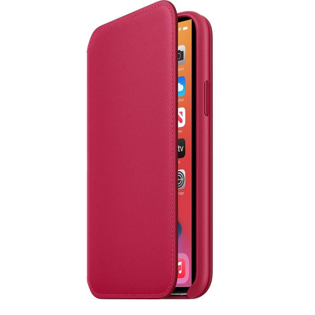Калъф Apple iPhone 11 Pro Leather Folio - Raspberry (Seasonal Spring2020)