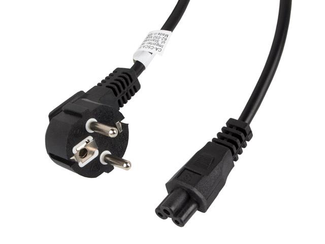 Кабел Lanberg CEE 7/7 (MICKEY) -> IEC 320 C5 power cord 3m VDE, black