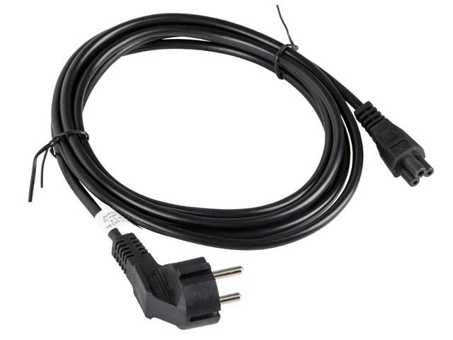 Кабел Lanberg CEE 7/7 (MICKEY) -> IEC 320 C5 power cord 3m VDE, black