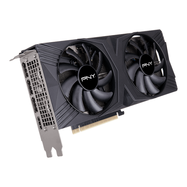 Видео карта PNY GeForce RTX 4060 TI VERTO Dual Fan 16GB GDDR6, 128-bit, HDMI, 3xDP