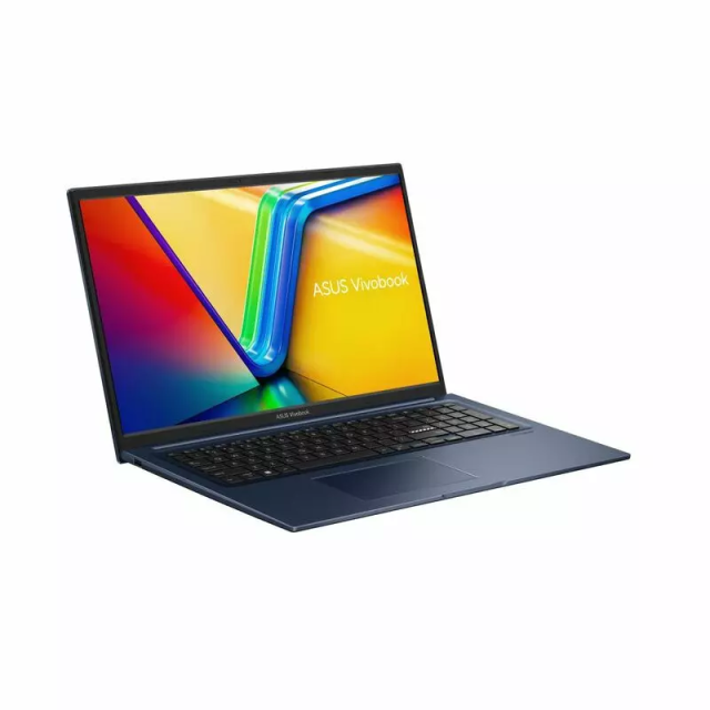Лаптоп Asus Vivobook 17 X1704VA-AU521 (10-ядрен) Intel Core i7-1335U 1.7/5.0GHz, 17.3" (43.94cm) Full HD Anti-Glare, 16GB DDR4, 512GB SSD NVMe, Free DOS