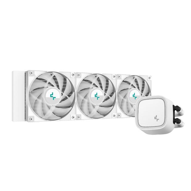 Охладител за процесор DeepCool Water Cooling LE720 White, Addressable RGB, AMD/Intel